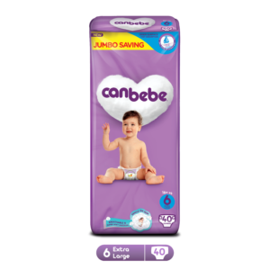 Canbebe Jumbo Baby Diaper - Size 6-XXL - 40 Pcs