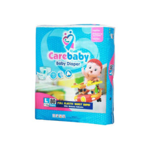 Carebaby Diaper 80 Pcs Mega Pack Size Large 4