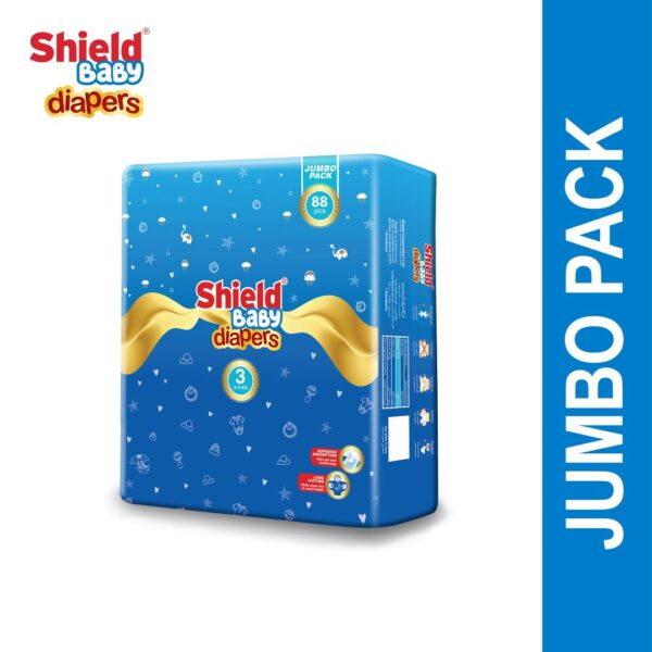 Shield Diaper 72 Pcs Mega Jumbo Pack | Size XL-5