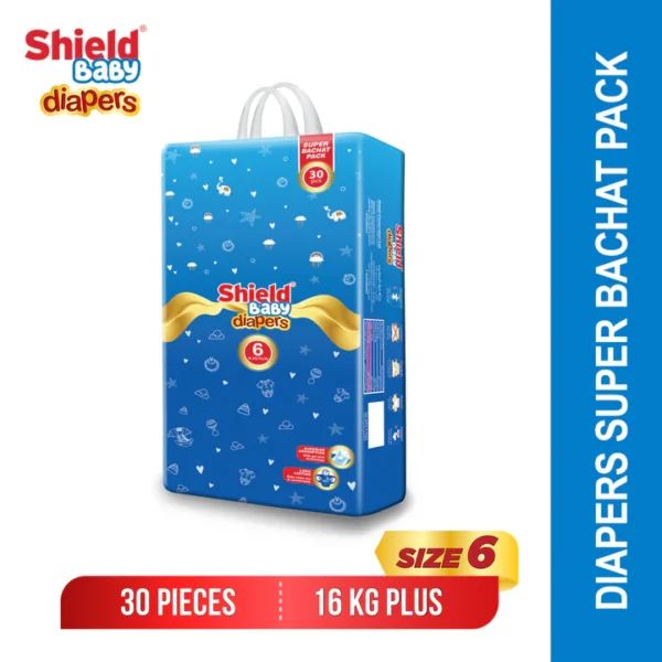 Shield Diaper 30 Pcs Economy Pack | Size XXL-6