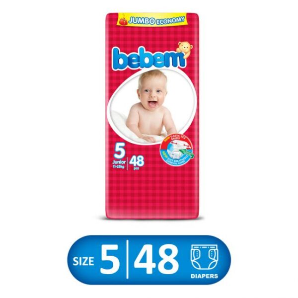 Bebem Jumbo Pack Junior Size XL 5 48Pcs