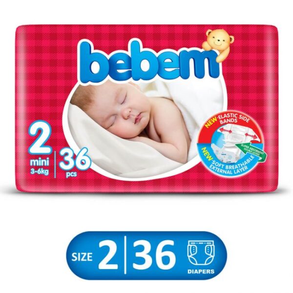 Bebem Twin Mini Size Small-2 36Pcs