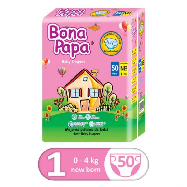 Bona Papa Plus 50 Pcs Budget Pack Size newborn 1