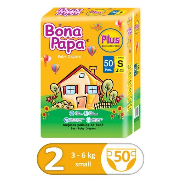 Bona Papa Plus 50 Pcs Budget Pack Size Small 2