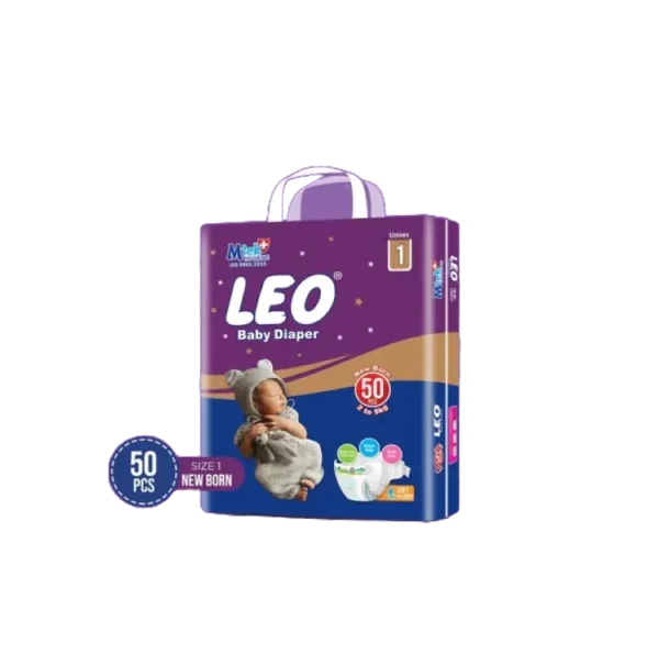 Leo Mtek Baby Diaper Pcs Mega Pack newborn 1