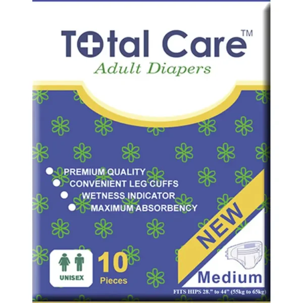 Total Care Adult Diapers 10 Pcs