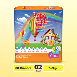 Bona Papa Magic - Size 2-small - 88 Pcs