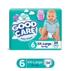 Good Care Blue Baby Diapers XXL- 6 - 34pcs